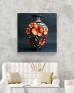 Midnight Bloom Vase - Image 2