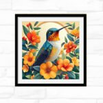 Golden Garden Hummingbird