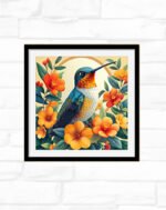 Golden Garden Hummingbird