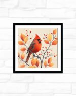 Autumn Cardinal’s Perch