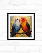 Mosaic Lovebirds