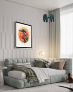 Sunburst Kingfisher Portrait - Image 3