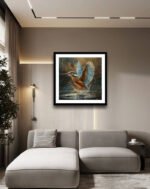 Teal Splash Kingfisher - Image 2