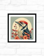 Woodland Ember Woodpecker