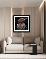 Crimson Crest Woodpecker - Image 2