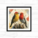 Geometric Lovebirds Duo