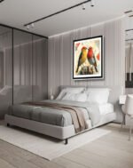 Geometric Lovebirds Duo - Image 3