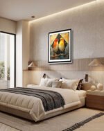 Abstract Ember Lovebirds - Image 3