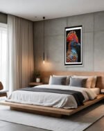 Neon Crest Exotic Bird - Image 3