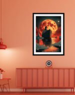 Midnight Voyage Under Blood Moon - Image 2