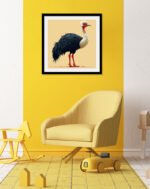 Regal Red-Crested Crane - Image 2