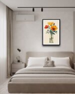 Sunlit Poppies in Glass - Image 2