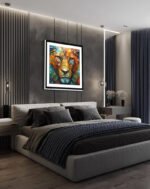 Mosaic Majesty of the Lion - Image 3