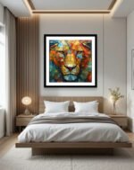 Mosaic Majesty of the Lion - Image 2