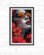 Midnight Crimson Blooms